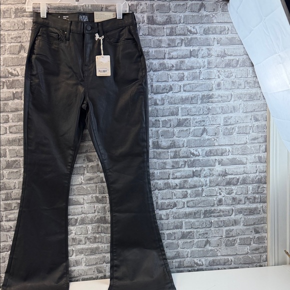 NWT a.n.a Black High-rise flare Jeans‎ - Picture 2 of 12